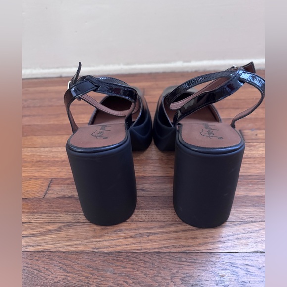 Free People Double Stack Platform Mary Janes - Picture 4 of 7